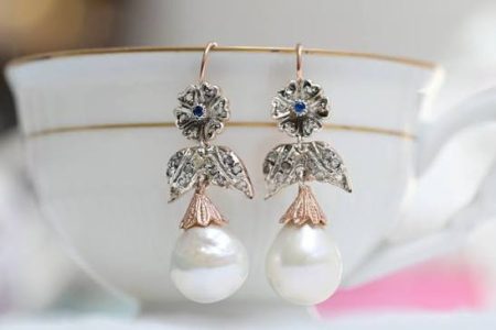 A Bride’s Guide to Antique Wedding Earrings by Era