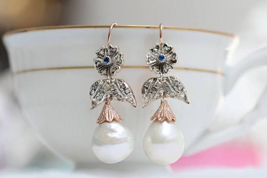 A Bride’s Guide to Antique Wedding Earrings by Era